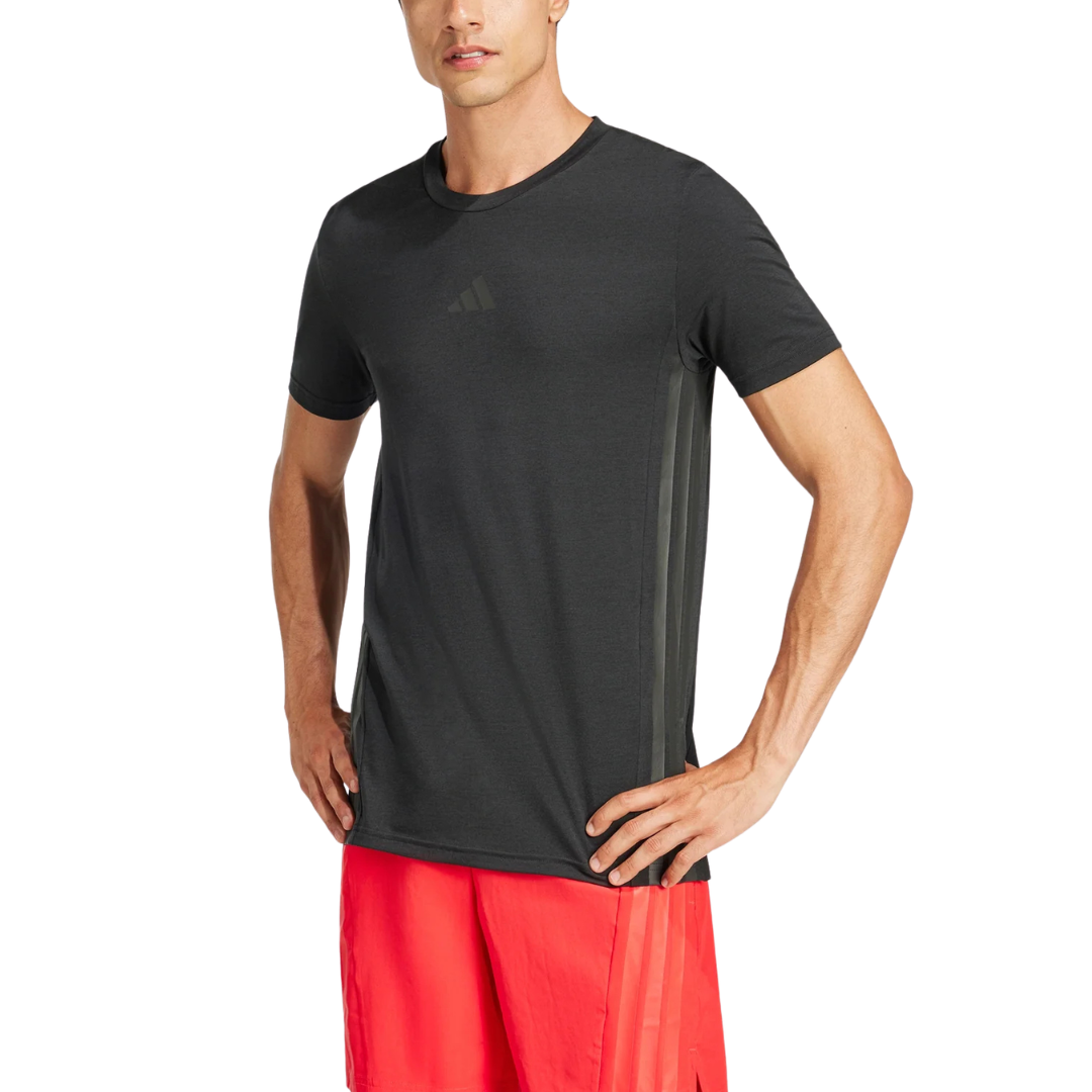 adidas Men's Designed 4 Training 3-Stripes Tee