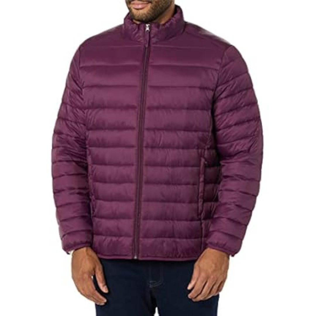 Amazon Essentials Men's Packable Puffer Jacket