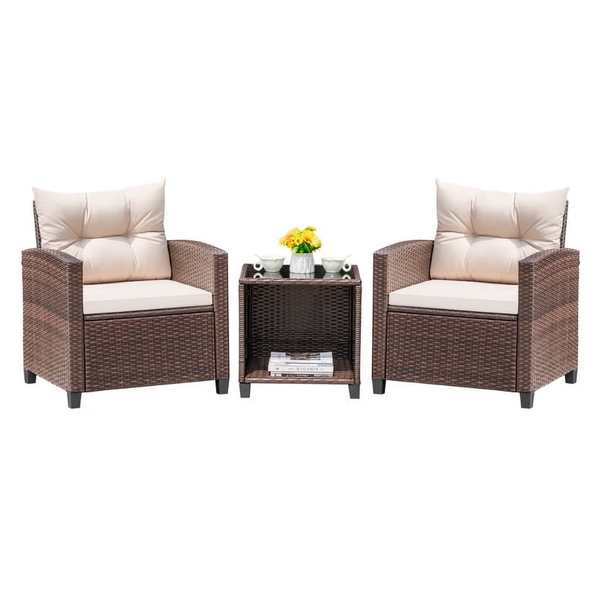 Gianna 43" Ottoman With Storage, Folding Foot Rest
