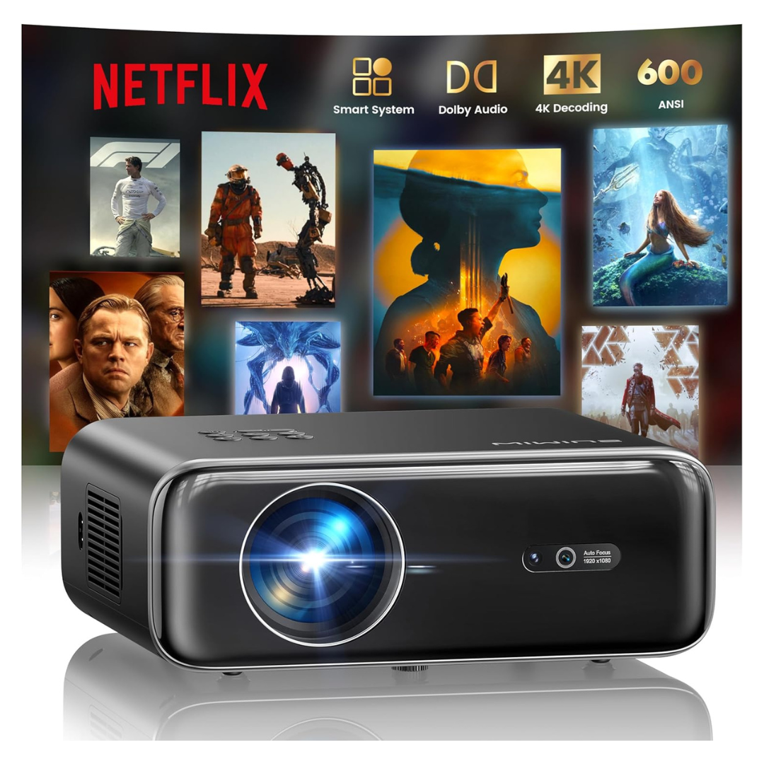 WiMiUS 800ANSI Smart Outdoor Movie Projector