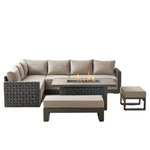 7-Piece Member's Mark Brenton Sectional Set With Sunbrella Fabric