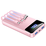 50000mAh 22.5W Fast Portable Power Bank W/ Cables