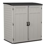 Suncast 6'x4' Extra Large Vertical Outdoor Storage Shed With Shelf