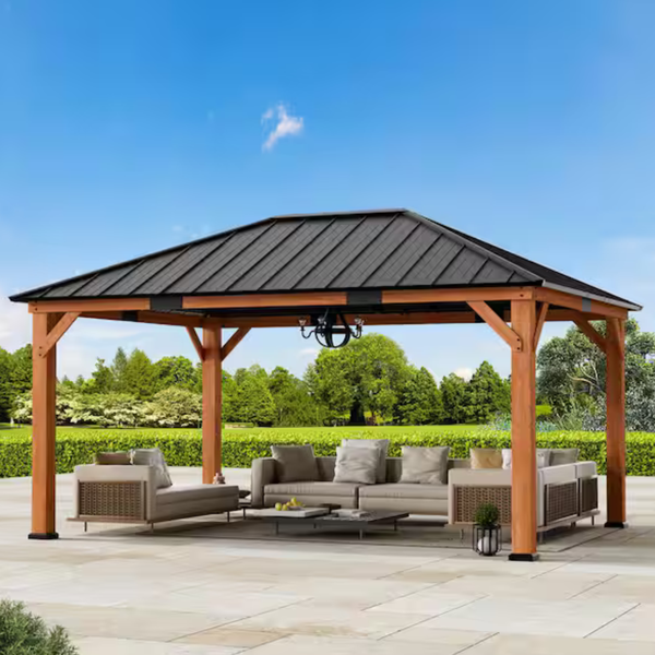 Covered Outdoor Living Spaces Ultra Series Wood Gazebo