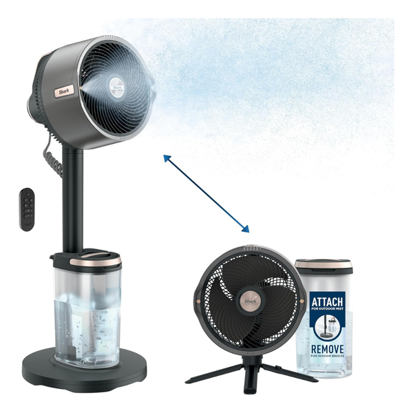 Shark FlexBreeze Pro Mist Indoor & Outdoor Fan (FA302)