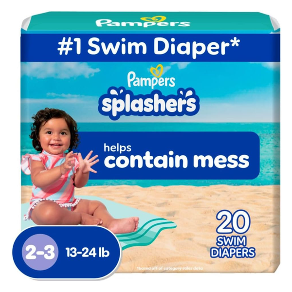 Pampers Gap-Free Disposable Baby Splashers Swimming Pants (3 Options)