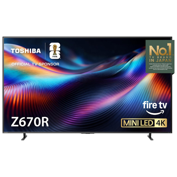 100" Toshiba Z670 Series 4K Ultra HDR Smart QLED Fire TV