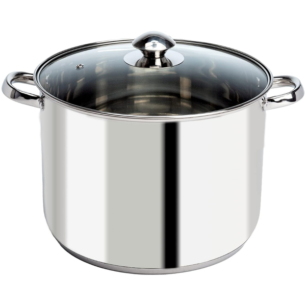 Ecolution 8QT Stainless Steel Induction Ready Stock Pot