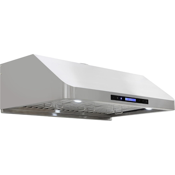36" Range Hood Under Cabinet Installation With Exhaust Duct