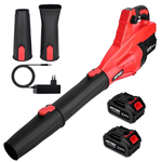 Electric Cordless Leaf Blower With 2 X 2.0Ah Batteries & Charger