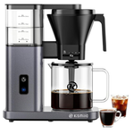 Kismile 8 Cup Drip Coffee Maker Machine W/ Removable Water Tank