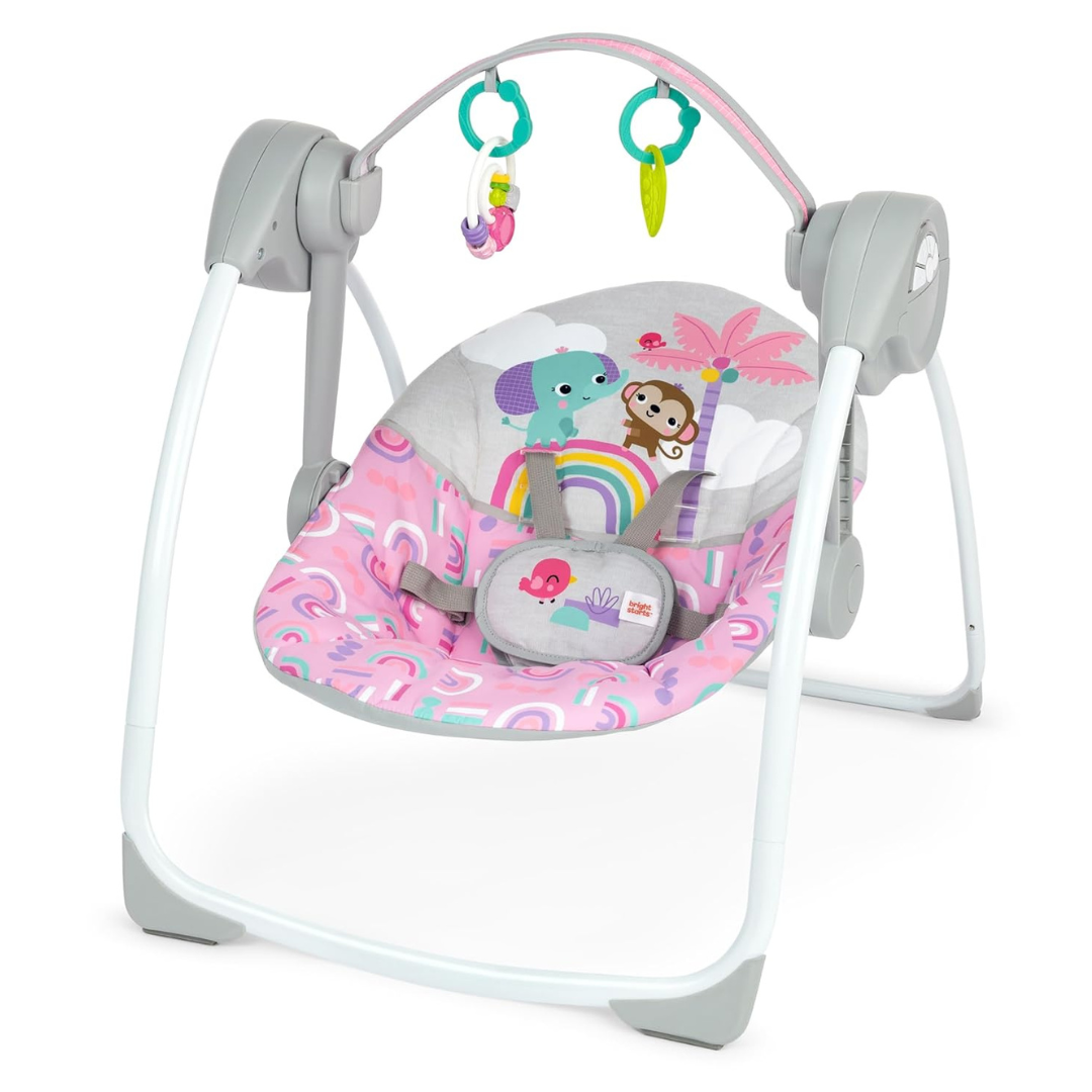 Bright Starts Portable Compact Automatic Baby Swing