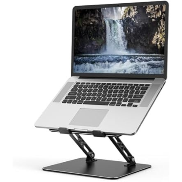 Gogoonike Adjustable Metal Foldable Laptop Riser Stand