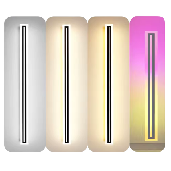 23" Outdoor Long Strip Wall Sconce Fixture