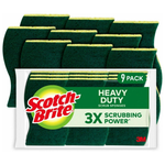 9-Pack Scotch Brite Heavy Duty Scrub Sponges