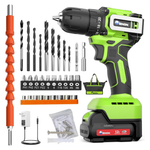 12V Power Drill Brushless Cordless Drill Set