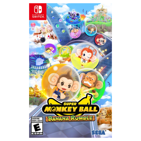 Super Monkey Ball Banana Rumble Launch Edition For Nintendo Switch