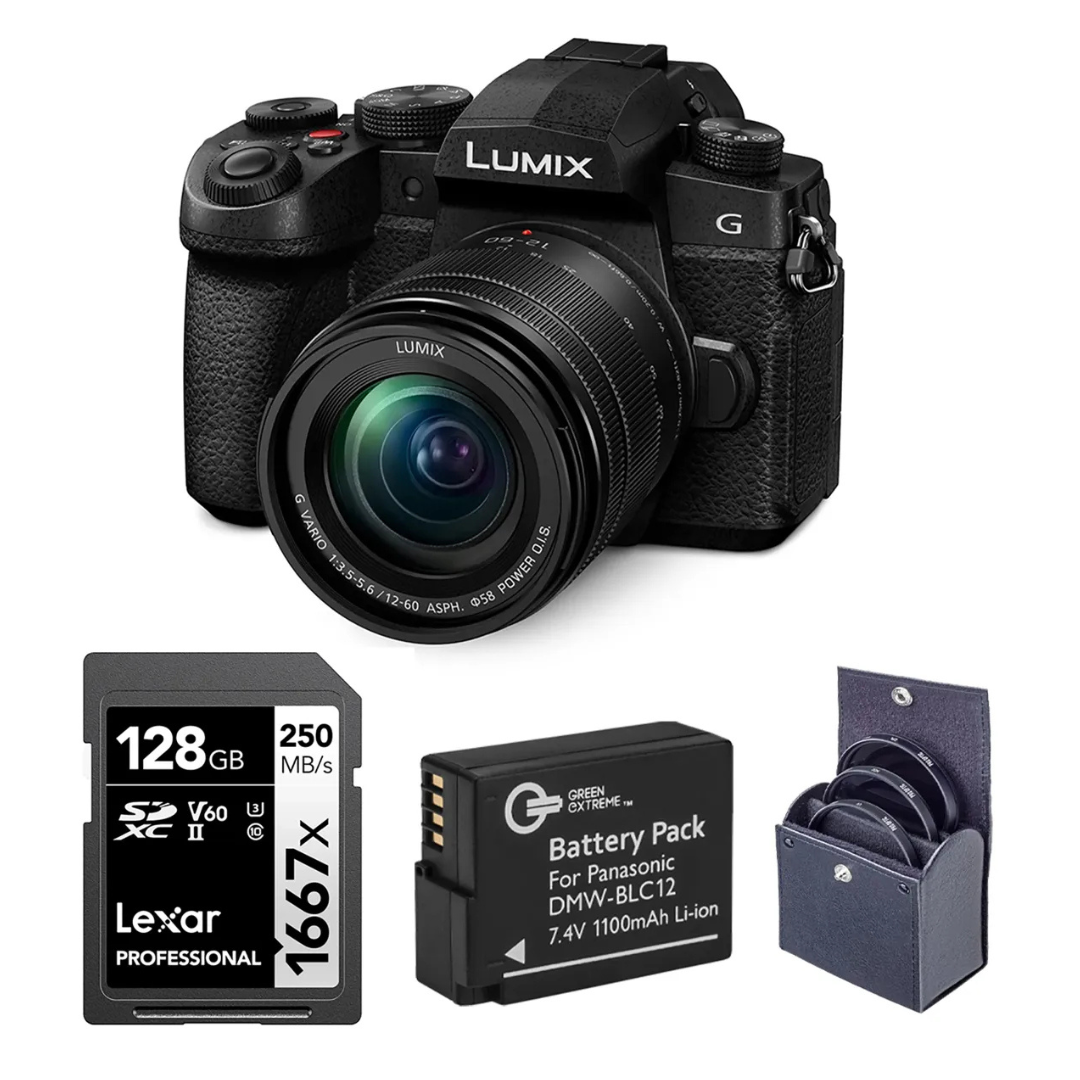 Panasonic LUMIX G97 21.8MP Mirrorless Camera W/Lens & Extras