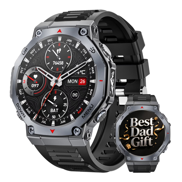 Haulvean Military Sports Fitness Smart Watch