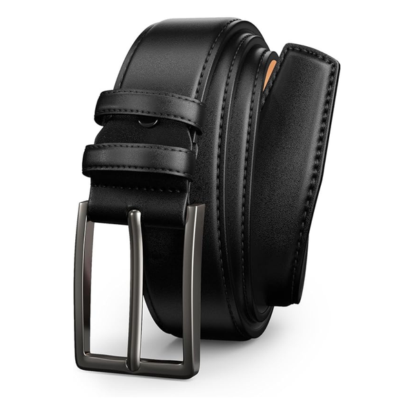 Men's Leather 1.38" Width Dress Casual Belt
