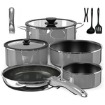 12-Piece DUXANO Hybrid 3-Ply Pro Ceramic Pots And Pans Set (2 Colors)