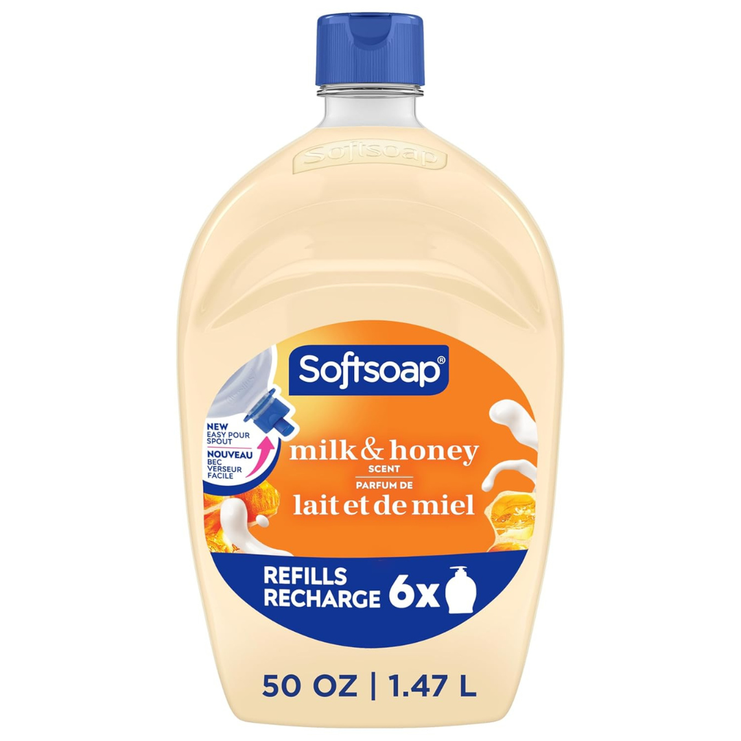 50-Oz Softsoap Milk & Honey Scented Liquid Hand Soap Refill
