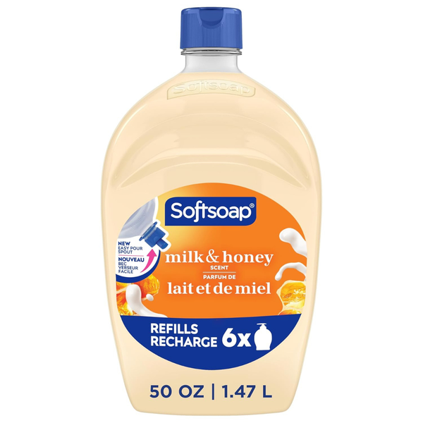 50-Oz Softsoap Milk & Honey Scented Liquid Hand Soap Refill