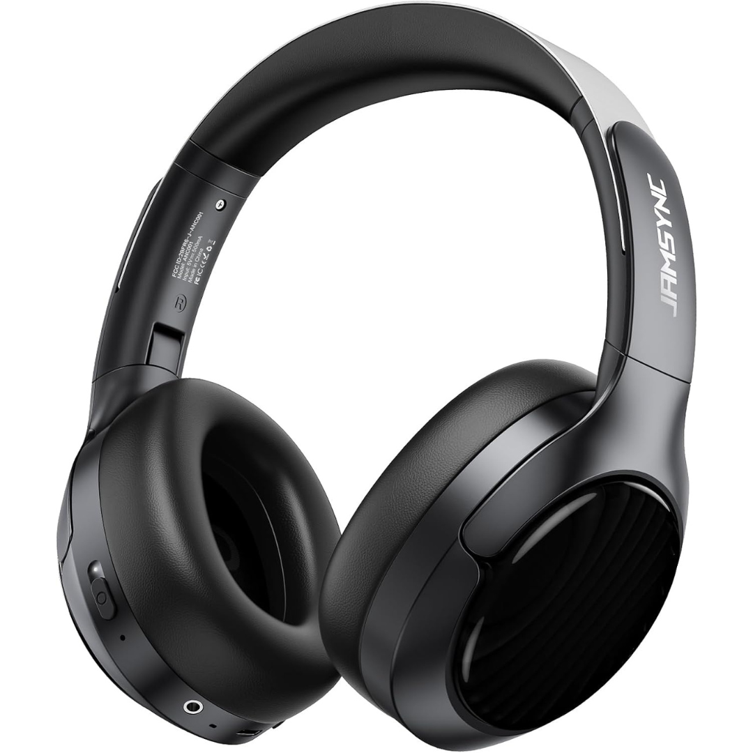 Hybrid Active Noise Cancelling Headphones W/ 120H Battery & Hi-Res Audio
