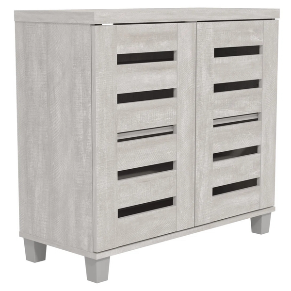 Steelside Lismore 12-Pair Shoe Storage Cabinet