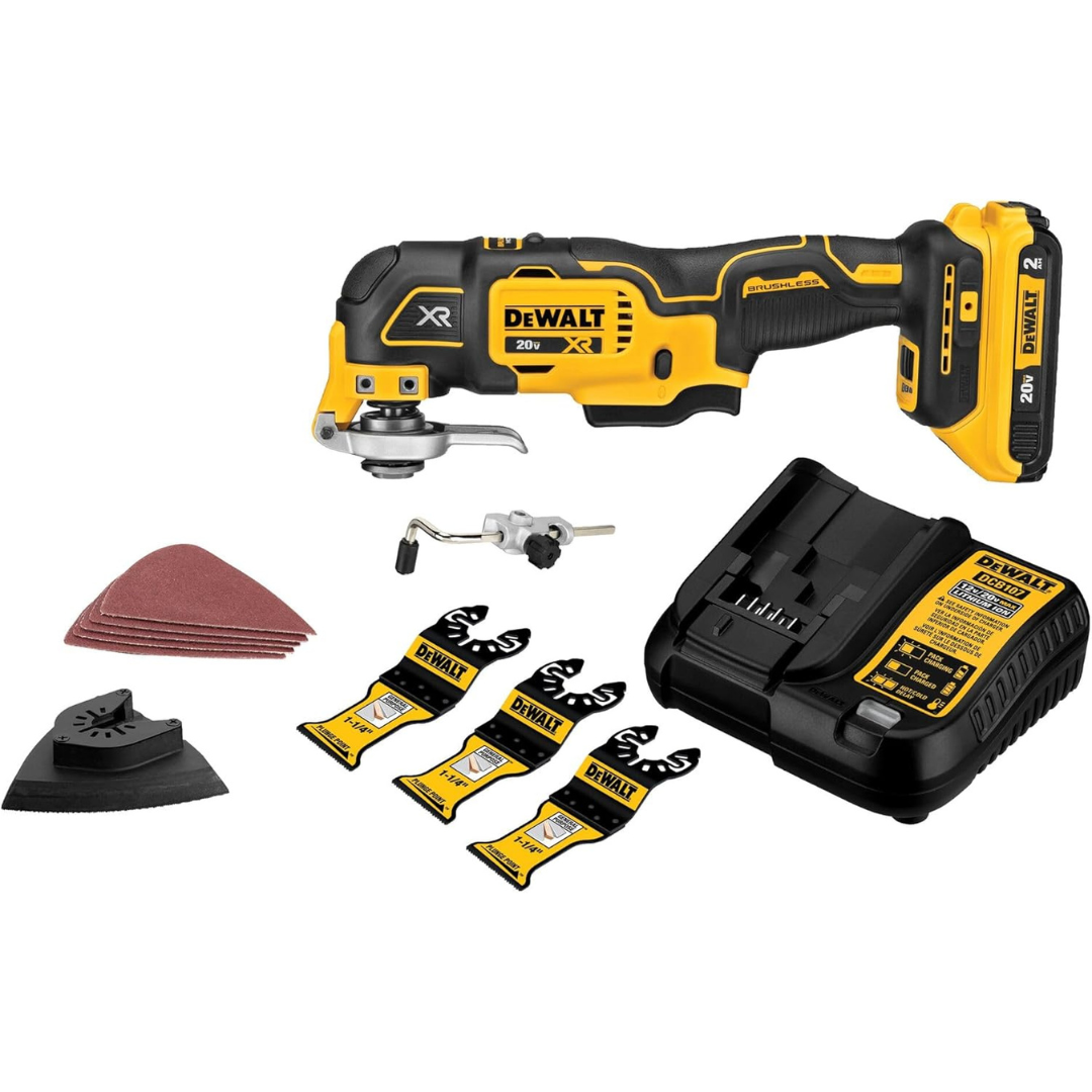 DeWALT 20V Max XR 6-Speed Oscillating Multi-Tool Kit W/ Battery & Charger
