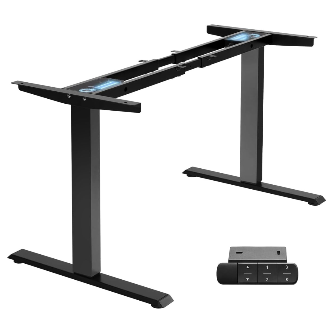 Dual Motor Electric Height-Adjustable Standing Desk Frame