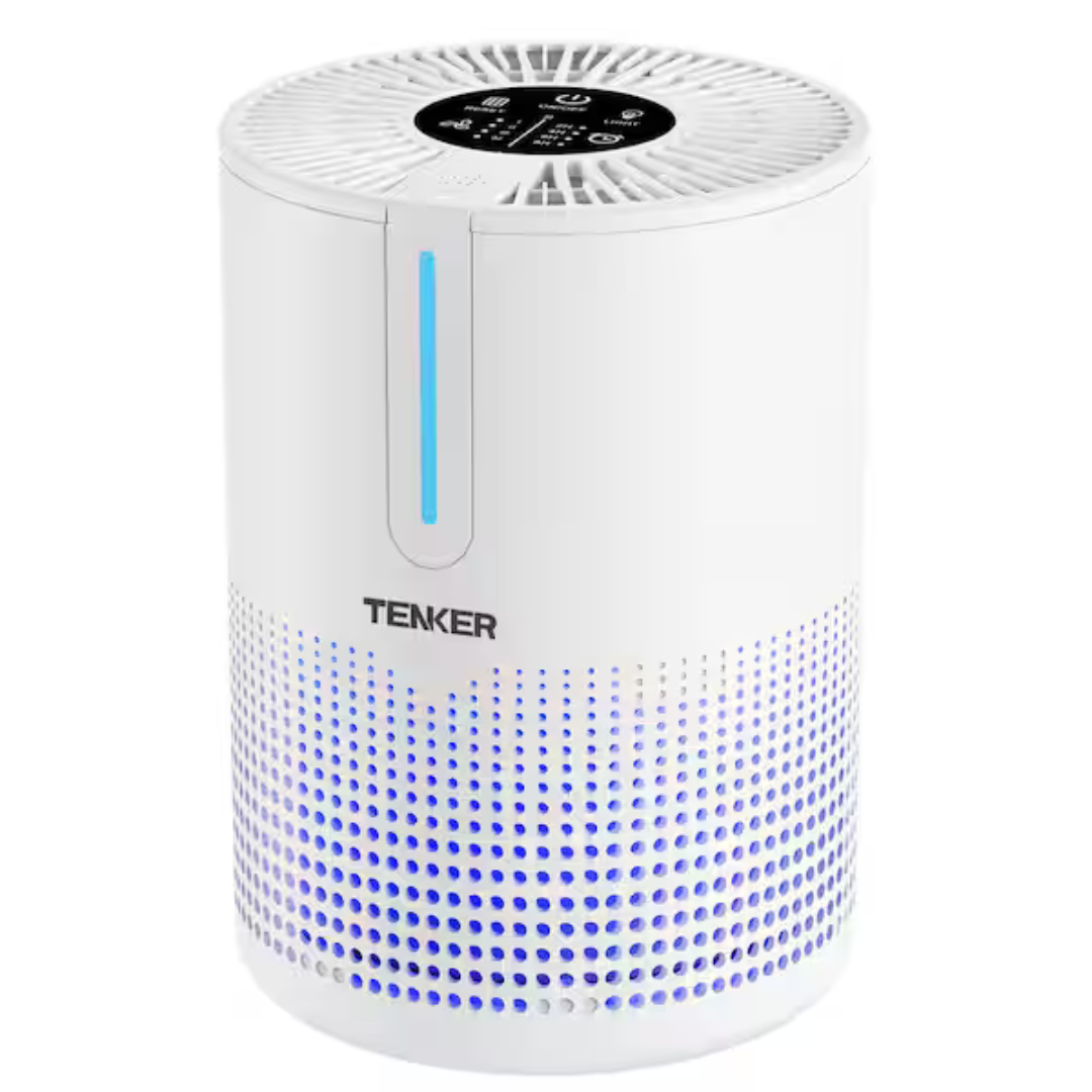 Mooka Up To 1076ft H13 True Hepa Air Purifier With Night Light