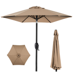 Best Choice Products 7.5ft Heavy-Duty Patio Umbrella