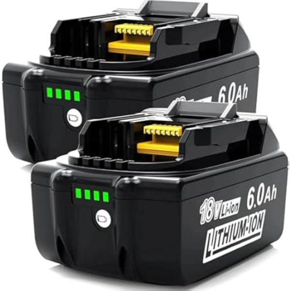 2-Packs Simple Plus+ 18v 6.0Ah Lithium-ion Replacement Batteries