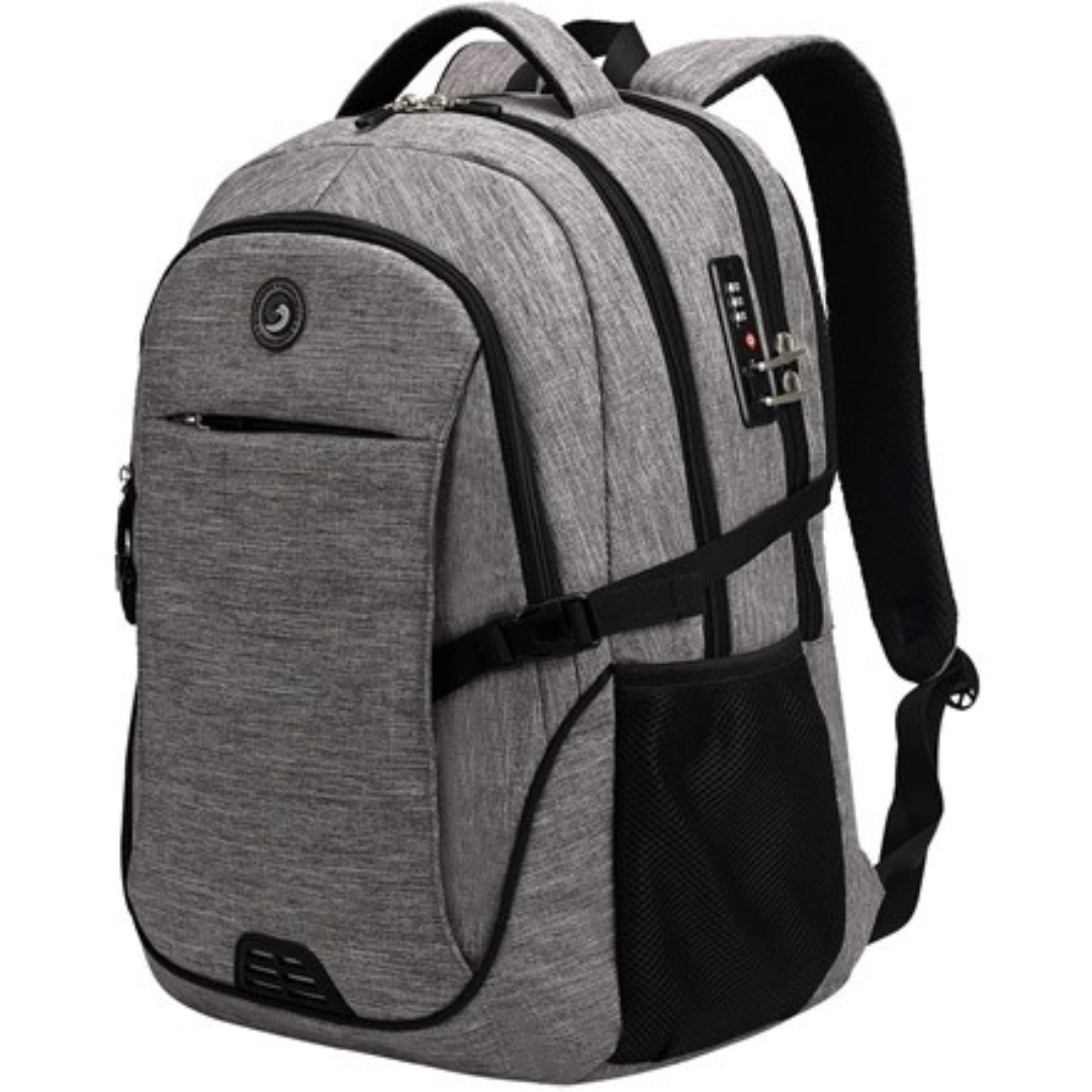 Shrradoo Anti Theft Laptop Backpack with USB Charging Port