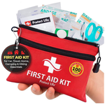 100-Piece Protect Life First Aid Travel/Survival Medical Kit