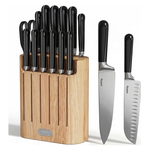 14-Piece Kitchen Knife Set With Magnetic Block