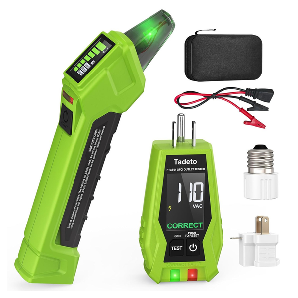Tadeto Circuit Breaker Finder Tool With Outlet Tester