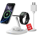 3 In 1 Magnetic Wireless Fast Charging Station Compatible