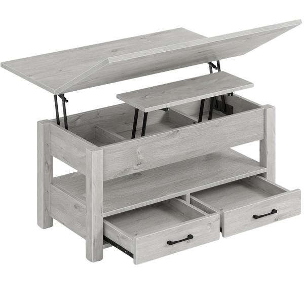 Rolanstar Multi-Function Lift Top Coffee Table W/ Drawers