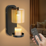 Wall Mounted Candle Warmer Lamp With Remote Control, Timer & Dimmer
