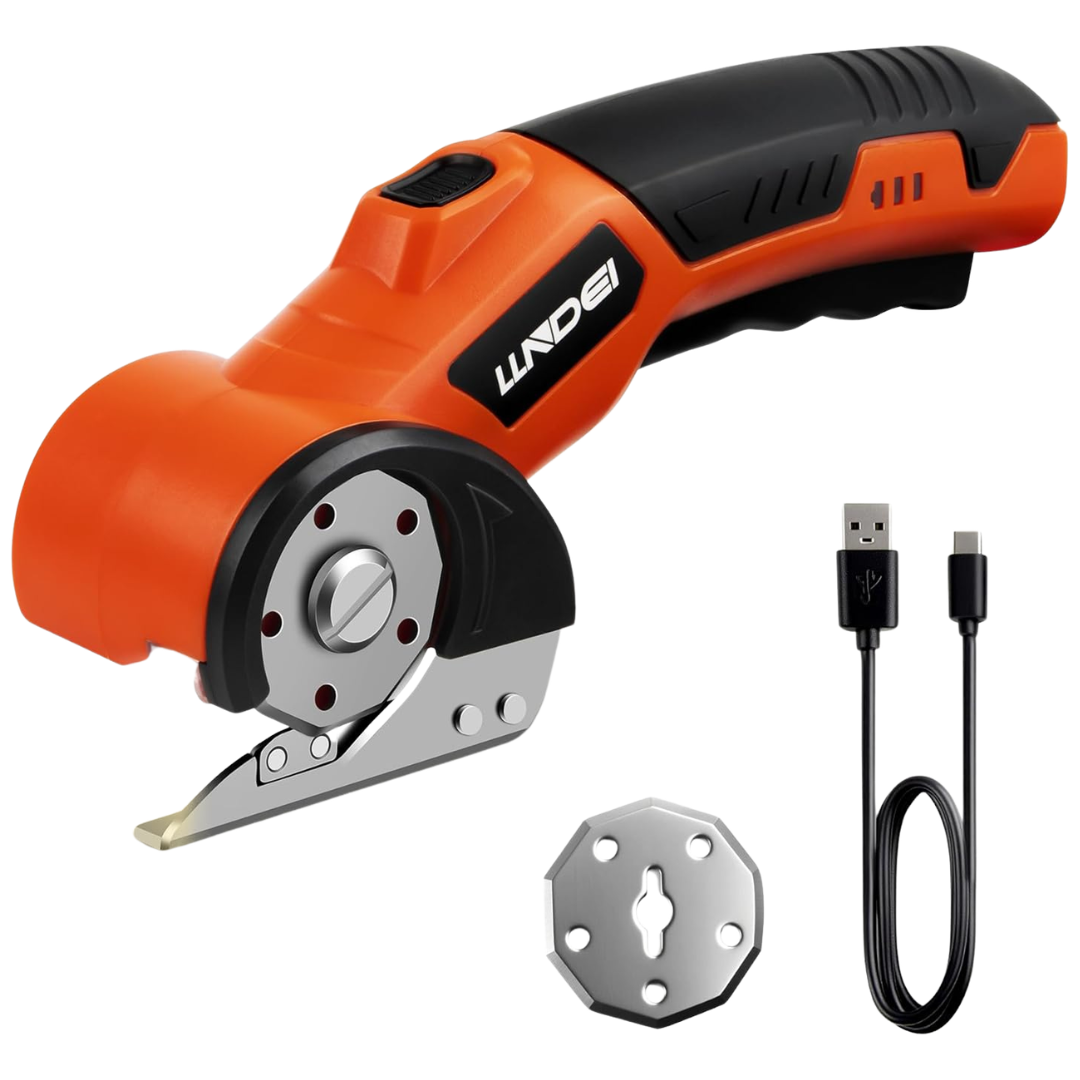 Rechargeable Cordless Electric Cardboard Cutter With 2 Blades