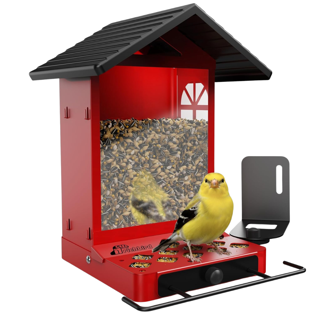 2.4L Large Capacity 2.5K Ultra-HD Smart Bird Feeder With Camera