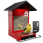 2.4L Large Capacity 2.5K Ultra-HD Smart Bird Feeder With Camera