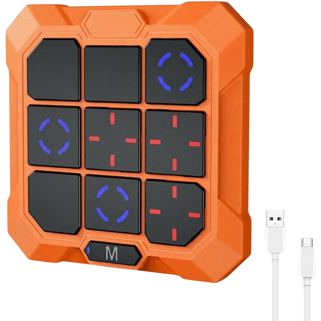 6-in-1 Electronic Tic Tac Toe Game With Rechargeable Battery & Mute Mode