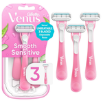 3-Count Gillette Venus Sensitive Women's Disposable Razor