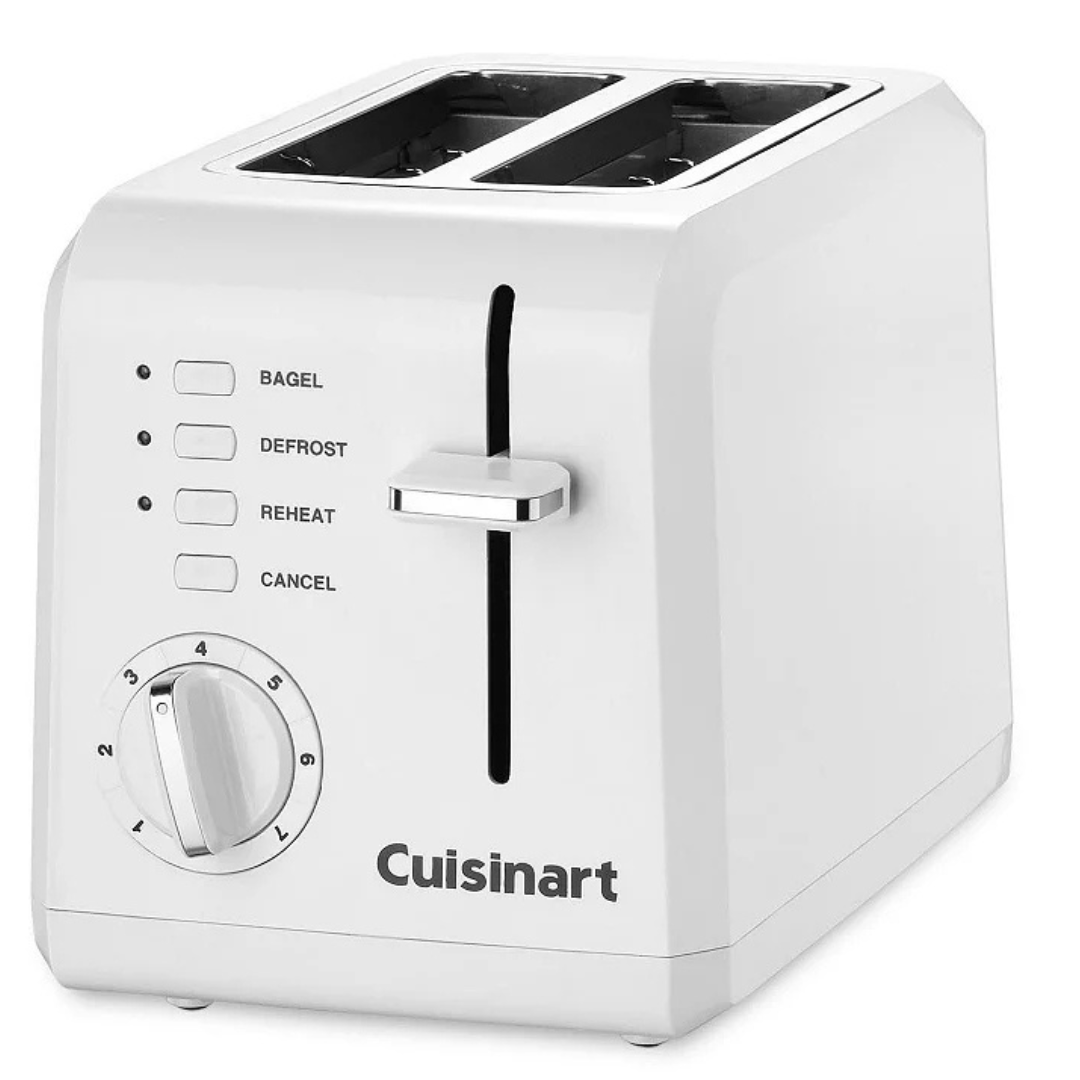 Cuisinart Compact 2-Slice Extra Wide Slot Toaster