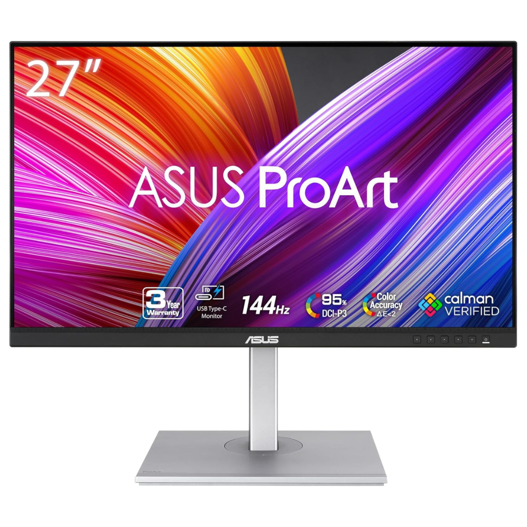 27" ASUS ProArt PA278CGV WQHD 144Hz 5ms HDR IPS Freesync Monitor