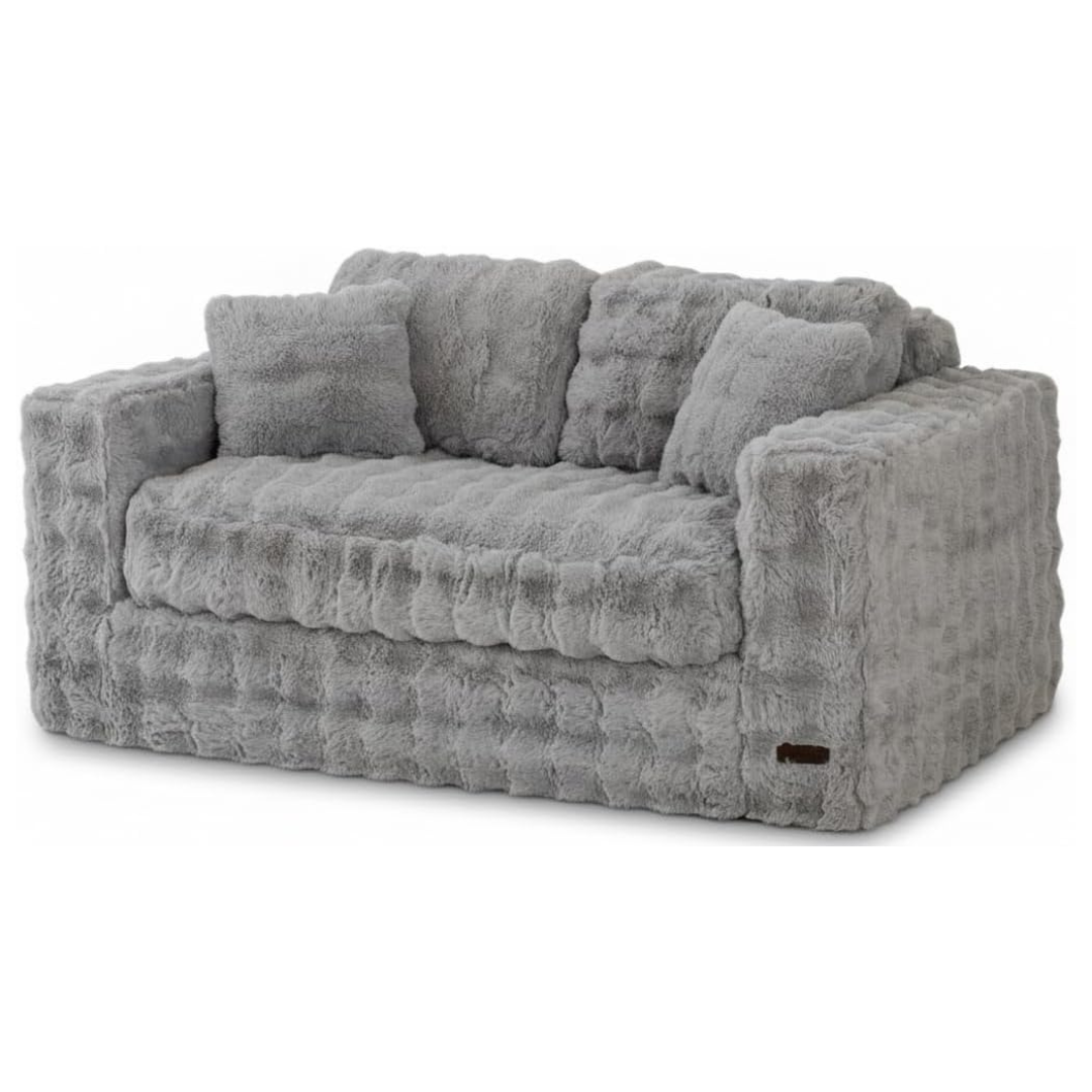 Loveseat Comfy Boneless Sofa Couch (2 Colors)