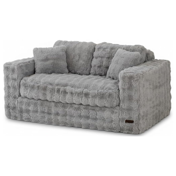 Loveseat Comfy Boneless Sofa Couch (2 Colors)